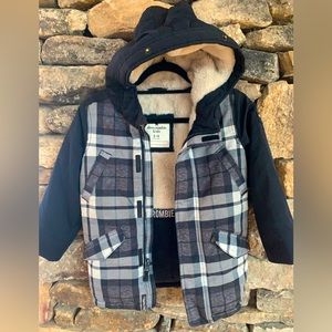 Abercrombie Kids Coat w/ Hood 5/6